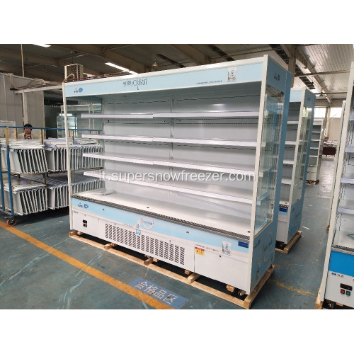 Vetrina frigo multideck aperta frontale